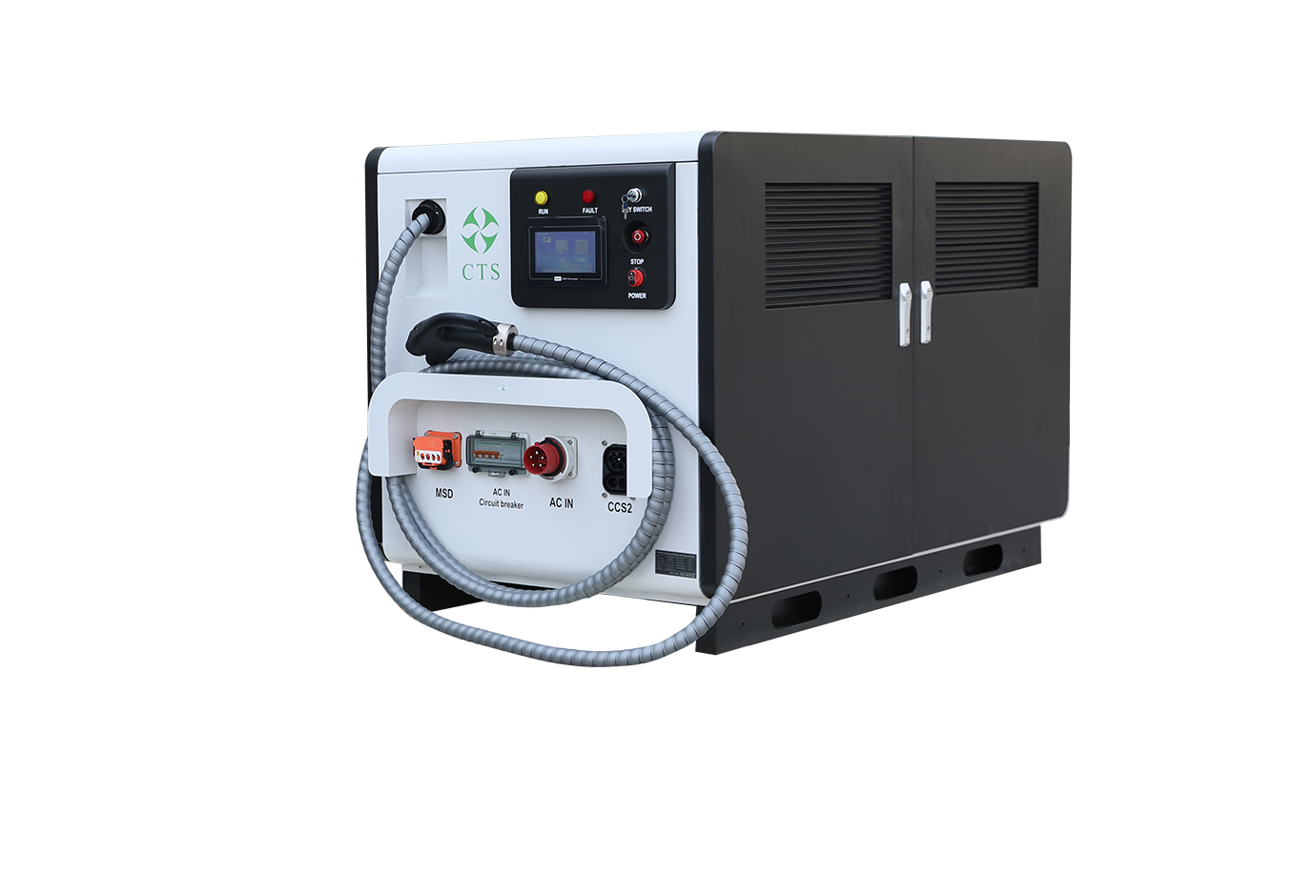 储能应急道路救援DC快速充电站65kWh 141kWh 60kW便携式移动电池电动充电器